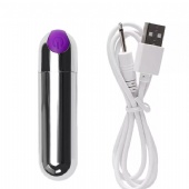 Female mini bullet vibrator 10 frequency usb charging sex toys