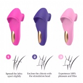 Finger Sucking Vibration Clitoris Stimulator Vibrator for Women