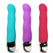 Soft Silicone Dildo Vibrator Dual End Massager AV wand G Spot Vibration Stick