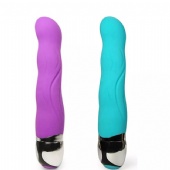 Soft Silicone Dildo Vibrator Dual End Massager AV wand G Spot Vibration Stick